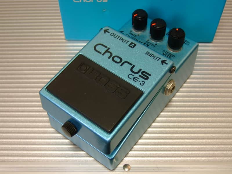 1983 Boss CE-3 Chorus w/ Original Box / MIJ Made in Japan (Black Label) image 1