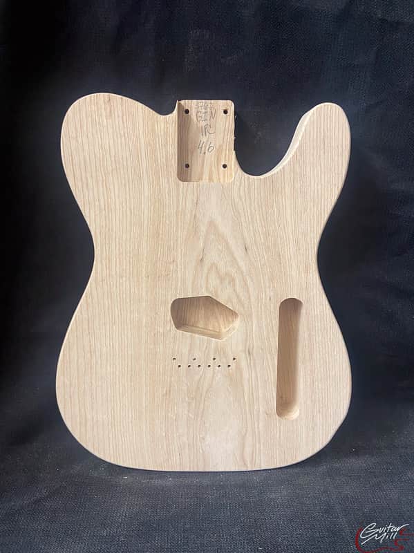 Guitar Mill T-Style Esquire Body / 1 pc. Swamp Ash (#GIN-3762) image 1