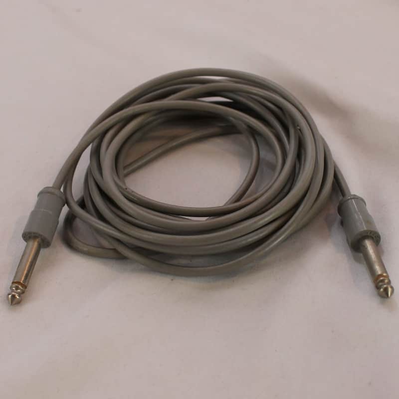 Vintage Switchcraft Instrument Cable ~12Ft Mono 1/4" Male to Mono 1/4" Male image 1