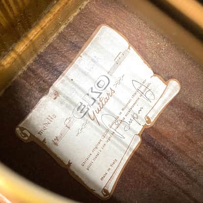 🎸 EKO RANGER 12 ELECTRA / 1974 / natural / acoustic guitar / vintage & rare image 17