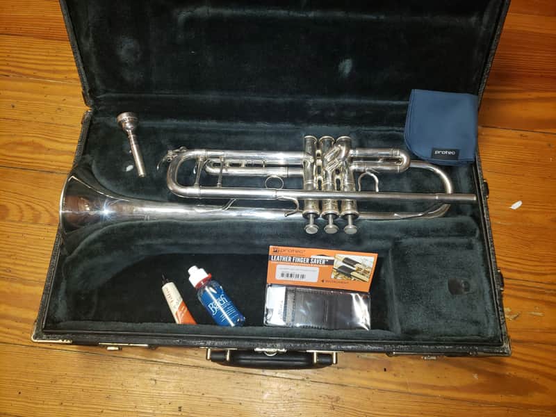 Yamaha Xeno 8335 Silver Trumpet--Just Serviced, Gorgeous! image 1