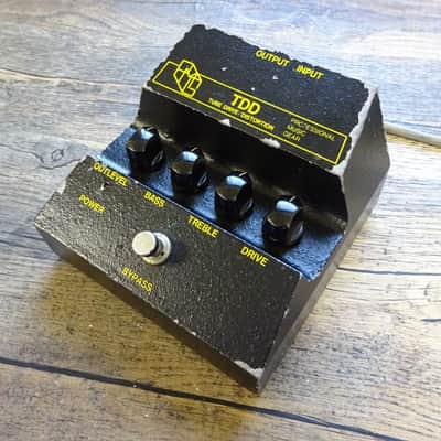 PMG TDD Tube Drive / Distortion Professional Music Gear 1980s Vintage Made In Japan MIJ Rare image 3