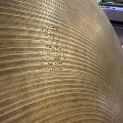 Zildjian Vintage Avedis 22" Ride Cymbal image 3