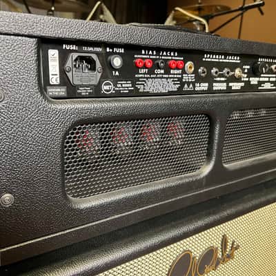 PRS J-MOD 100 John Mayer Signature 100-Watt Guitar Halfstack 2017 Stealth Black / Salt & Pepper image 6