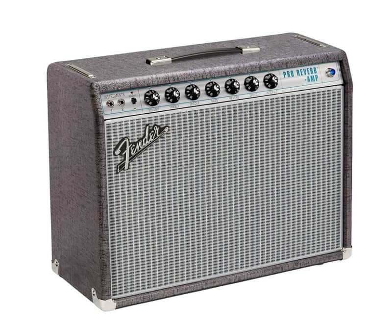 Fender 68 Custom Pro Reverb, Pewter 120V image 1