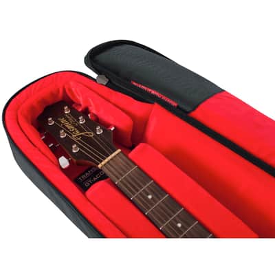 Gator Transit Series Acoustic Guitar Gig Bag, Charcoal image 7