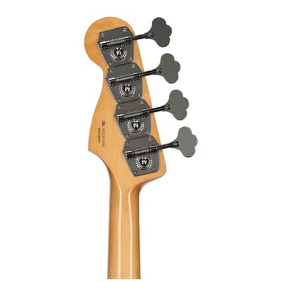 Fender Vintera II '60s Jazz Electric Bass, Rosewood Fingerboard (with Gig Bag), Black image 8