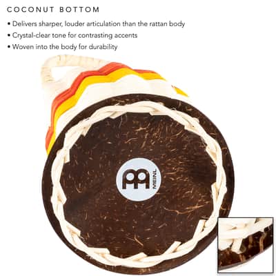Meinl Percussion Caxixi Basket Shaker — Rattan with Coconut Bottom, 2 Year Warranty (CAX2) image 3