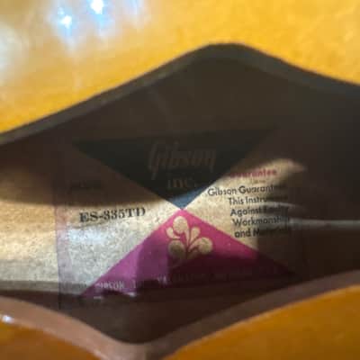 Gibson ES-335TD 1972 - Sunburst Bild 20