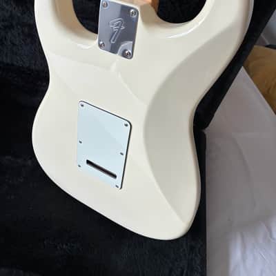 2017 Fender Mexican Standard Stratocaster, Arctic White, Custom Shop pickups, hard case, MINT CONDITION image 4