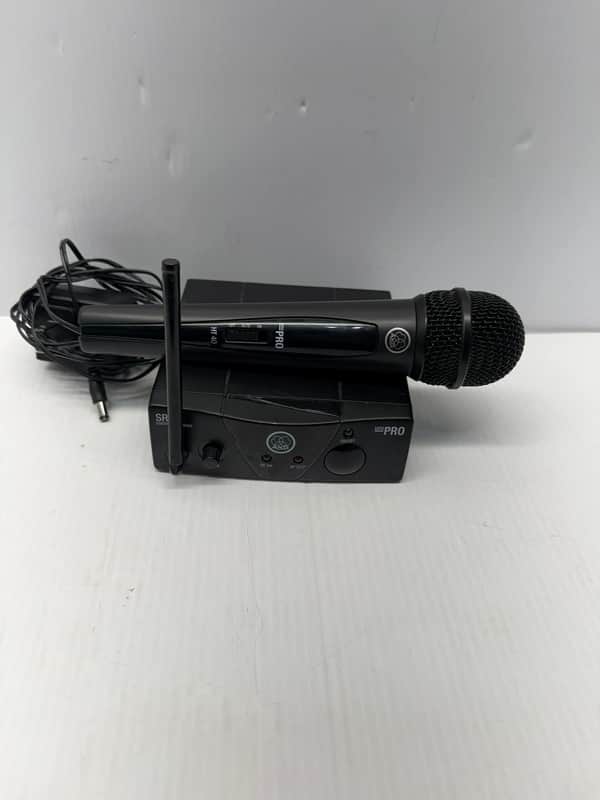 AKG WMS40 Mini Single Vocal Set Wireless Microphone System - Band C 2010s - Black image 1