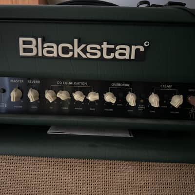 Blackstar JJN-20RH MkII Jared James Nichols Signature 20-Watt 2x12" Guitar Amp Half Stack 2019 - Present - British Racing Green image 2
