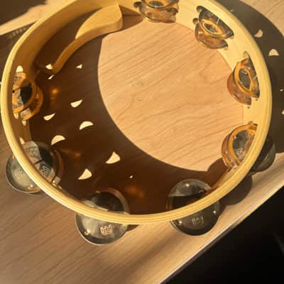 Meinl AE-MTA2BO Artisan Edition Maple Tambourine with Bronze Jingles 2010s - Natural image 3
