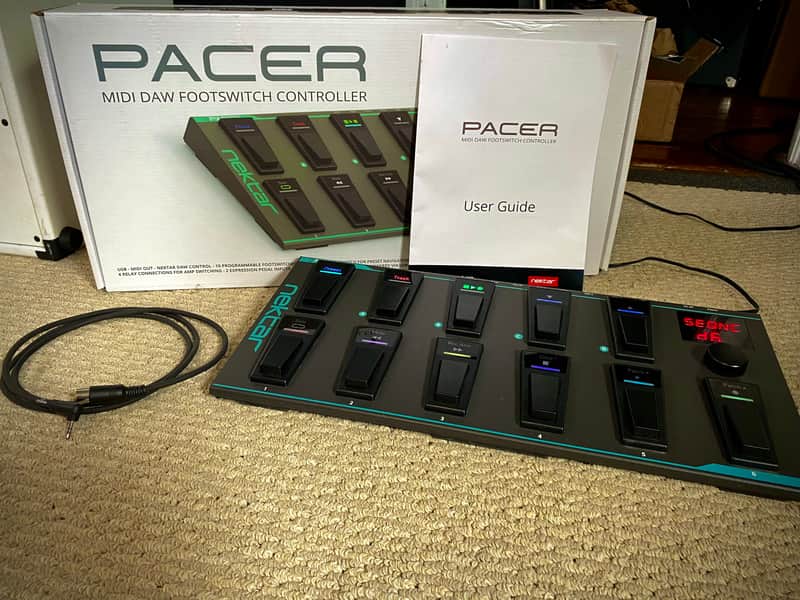 Nektar Pacer MIDI Foot Controller 2020s - Black image 1