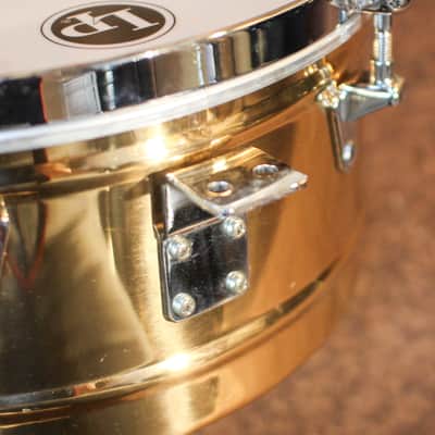 Used LP 14" & 15" Prototype Top Tuned Bronze Timbales image 2