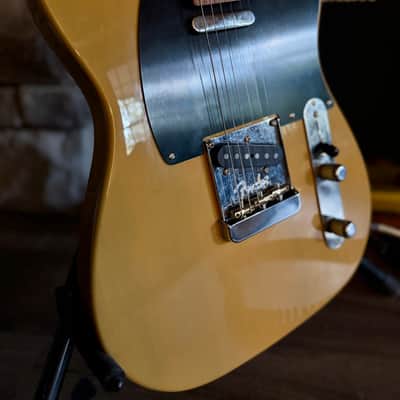 PREMIUM Fender American Telecaster Pickguard with Aged Screws- Black Bakelite 5-Hole USA Made image 4