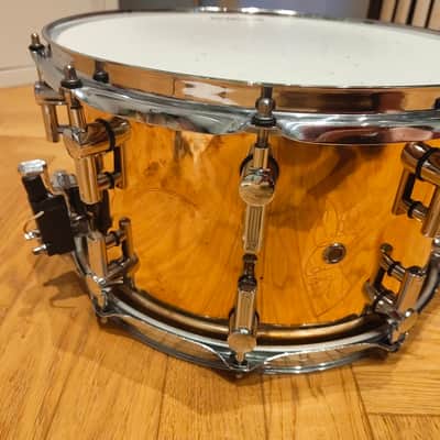 Sonor SSD 1408 DC Danny Carey Signature 14x8" Bronze Snare Drum 2009 - 2011 - Bronze image 3