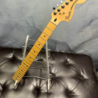 Fender Loaded Deluxe Roadhouse Stratocaster Neck with Maple Fingerboard, CBS Style Headstock, and Fender Locking Tuners image 2