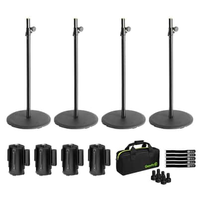 Gravity GSSPWBSET1 Cast Iron Stands with Barrier Cassettes Four Pack image 1