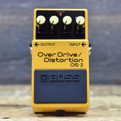 Boss OS-2 OverDrive / Distortion Flexible Overdrive / Distortion Effect Pedal image 1