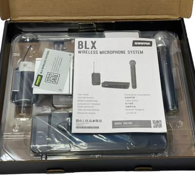 Shure BLX1288/CVL Dual Channel Combo Wireless System 2015 - Present - Black image 2