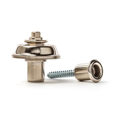 Dunlop SLS1401N Straplok Flush Mount Strap Retainer System, Nickel image 3