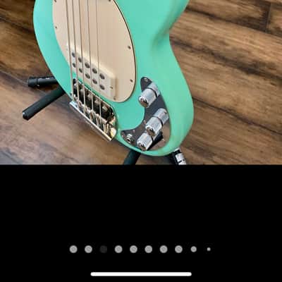 Ernie Ball Music Man Classic StingRay 5 with Rosewood Fretboard 2010 - 2020 - Mint Green image 3