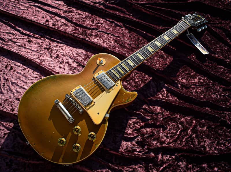 Dax&Co. Heavy Aged Gibson Les Paul '60's Goldtop Relic W/Case&COA ! image 1