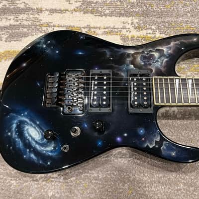 Jackson Soloist USA 2007 Select Series SL2H - Nebula Graphic by Dan Lawrence image 4