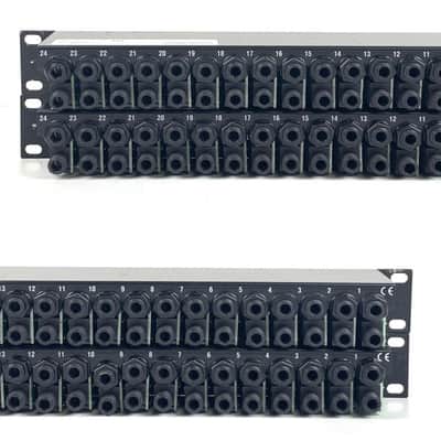 dbx PB48 48-Point TRS Patchbay 2010s  Lot 2 - Black TGHM image 7