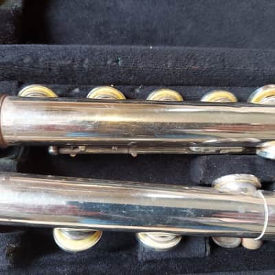 Yamaha YFL-261 flute, Open-Hole, Good Playing Condition, Tarnish/Wear image 5