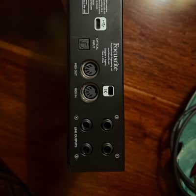 Focusrite Clarett 2Pre USB Audio Interface 2010s - Red image 3