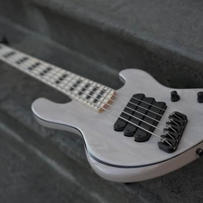 Dingwall Super J 5-string - Custom Order - Trans White Gloss image 5