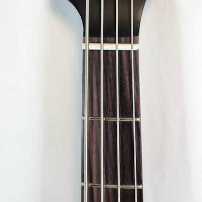 Yamaha BB734A Electric Bass Guitar,Translucent Matte Black, W/ Gig Bag image 7