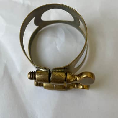 Vintage Selmer Paris Tenor Saxophone Ligature and Cap Set - Listing #1 image 3