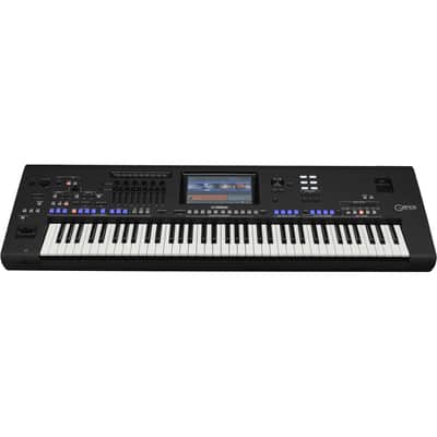 Yamaha Genos 76-Key Flagship Arranger Workstation Keyboard - Bundle with Ultimate Medium X-Style Keyboard Bench, H&A Studio Monitor Headphones, Ultimate X-Style Stand, Keyboard Sustain Pedal image 2