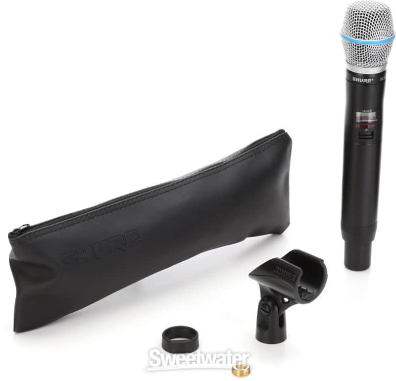 Shure ULXD2/B87A Wireless Handheld Microphone Transmitter - V50 Band (ULXD2B87A-V50d5) image 1