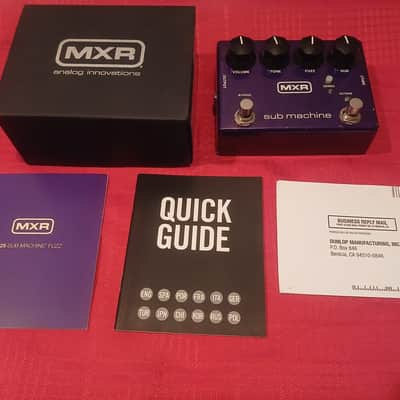 MXR Sub Machine Octave Fuzz Pedal image 3