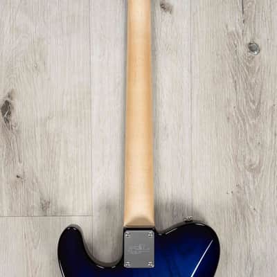 G&L USA ASAT Special Guitar, Quartersawn Maple Fretboard, Classic C Neck, Blueburst image 5