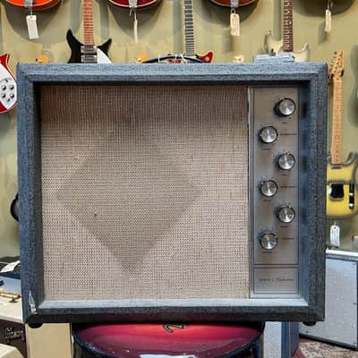 1965 Silvertone Model 1482 1x12" Vintage Guitar Combo Amp w/FTSW image 1