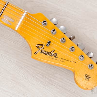 Fender Custom Shop Postmodern Stratocaster Journeyman Relic Bleached Three-Tone Sunburst image 4