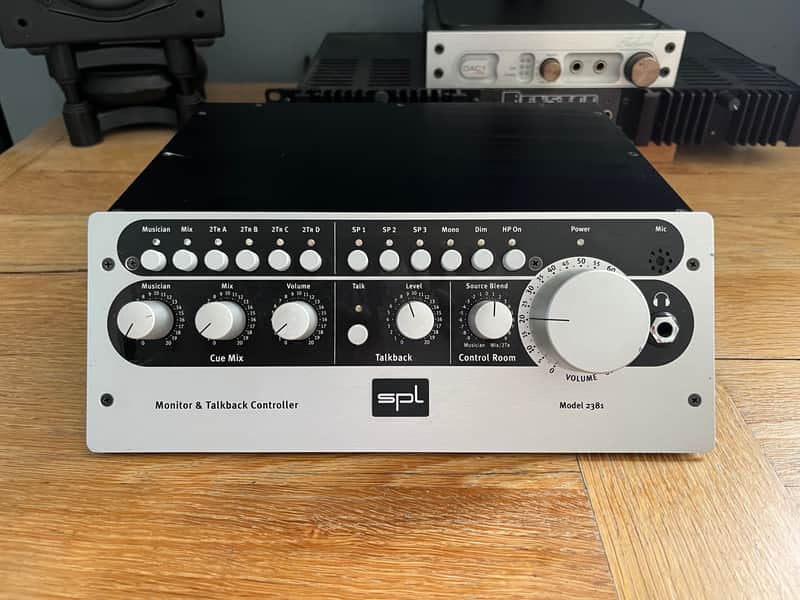 SPL 2381 MTC Monitor and Talkback Controller 2008 - 2022 - Black image 1