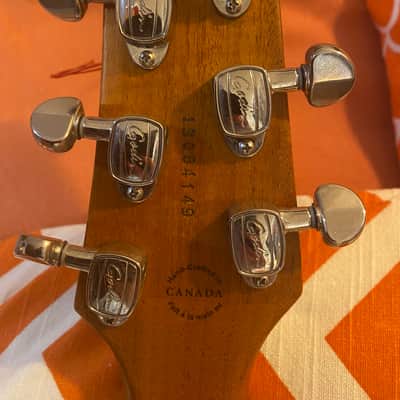 Godin A6 Ultra Koa HG Limited Edition Semi-Hollow 2010s - High-Gloss Natural image 3
