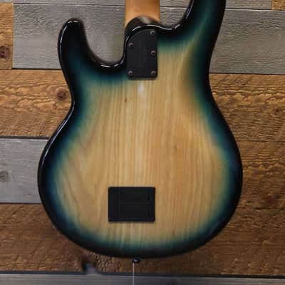 Ernie Ball Music Man StingRay Bass Special Mean Blue Burst K10750 image 2