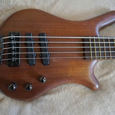 Warwick Thumb Bass BO5 2000 Natural Oil Ovangkol Made in Germany image 7