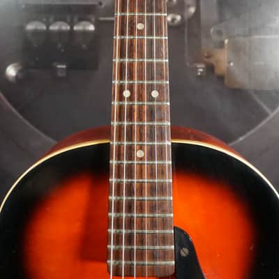 1960s Framus Archtop Acoustic – Sunburst – Made in Bavaria, Germany – Player Grade w/ Side Repair image 4