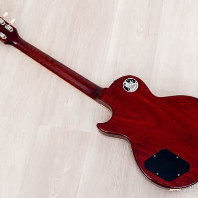 2022 Gibson Custom Shop Historic 1959 Les Paul Standard R9 70th Anniversary Washed Cherry Sunburst Gloss image 12