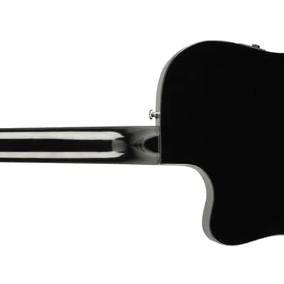 Fender CC-60SCE Concert, Walnut Fingerboard - Black image 2
