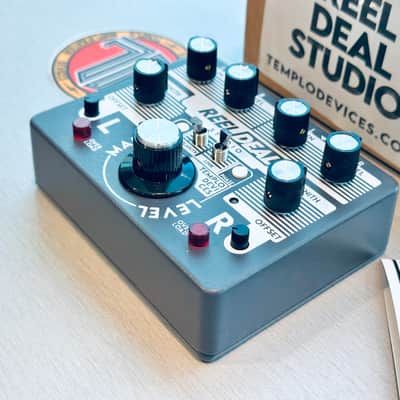 Templodevices Templo Devices Reel Deal Studio Stereo Analog Dual Mono Overdrive Saturation Vibrato Phaser image 4