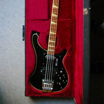 Rickenbacker 4001 1972 Mat black Iggy POP The Idiot Sessions image 3